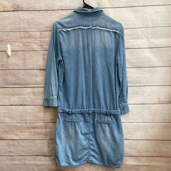 ETIENNE MARCEL L.A.‎ TUNIC DRESS IN BLUE DENIM - Picture 4 of 7